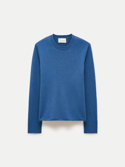 J.CREW Rolled cashmere long-sleeve sweater in marled yarn