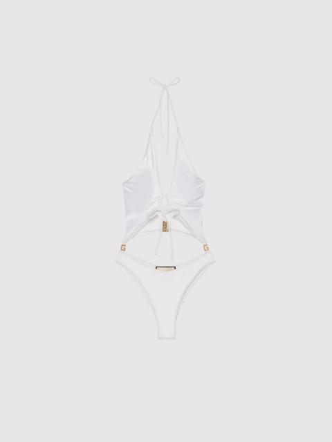 GUCCI Sparkling jersey swimsuit