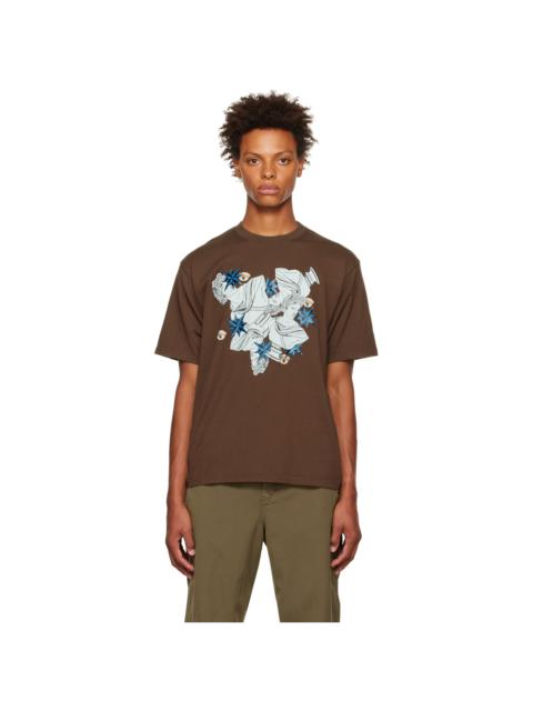 Brown Graphic T-Shirt