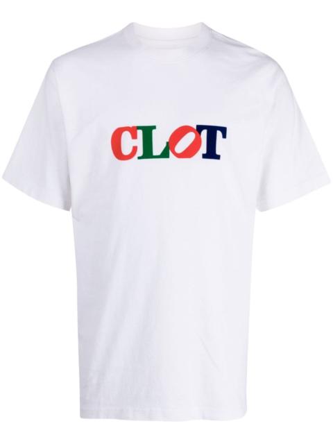 CLOT logo-print cotton T-shirt
