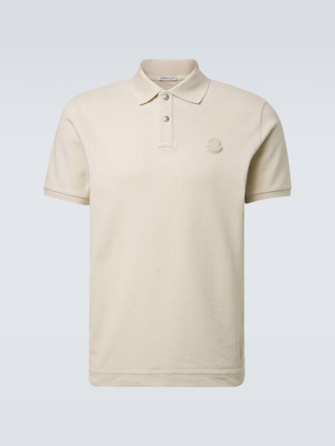 Moncler Logo cotton polo shirt