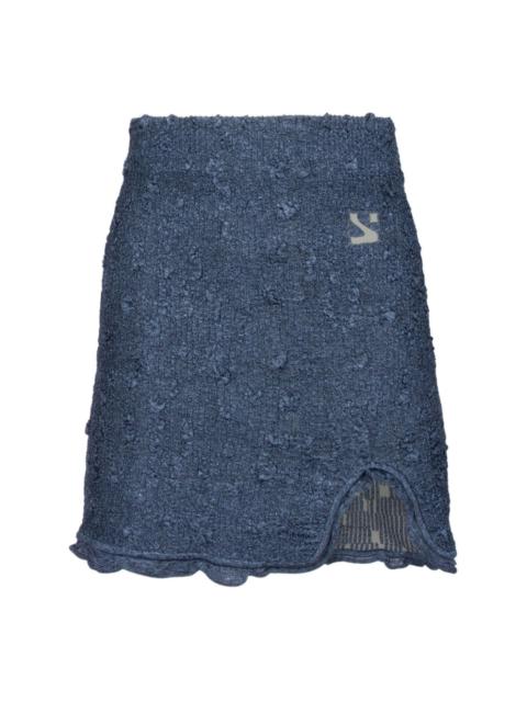 Yuzefi knitted mini skirt