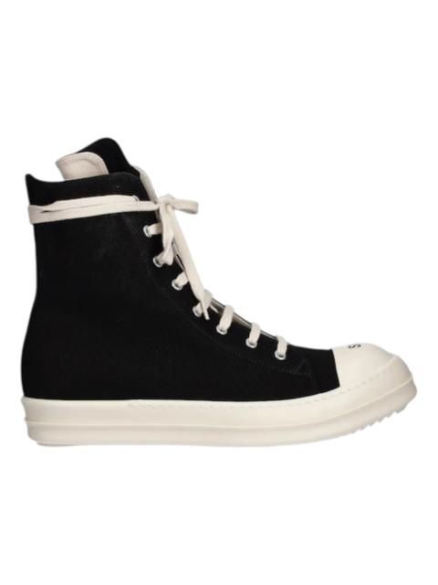 Rick Owens DRKSHDW Rick Owens DRKSHDW High Sneaks So Black Milk