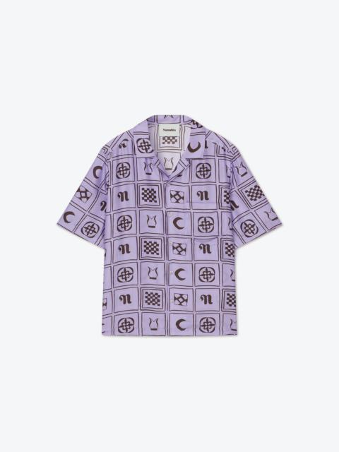 Nanushka BODIL - Short-sleeve shirt - Lilac