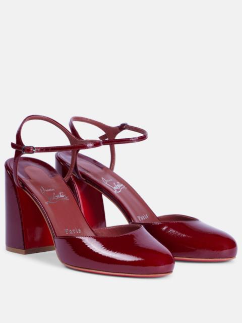 Christian Louboutin Jane patent leather pumps