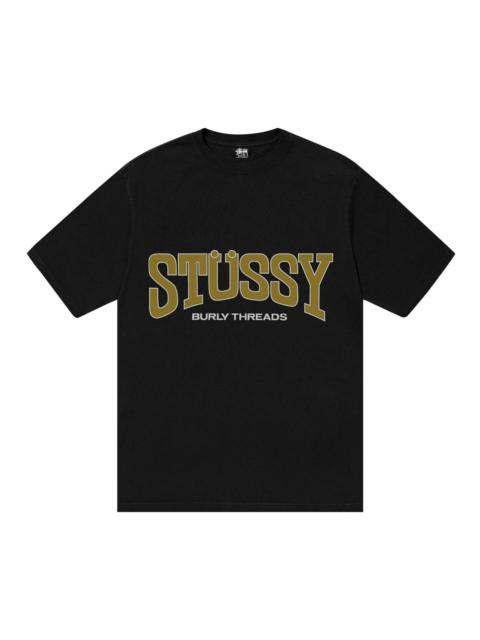 Stussy Burly Threads Tee 'Black'