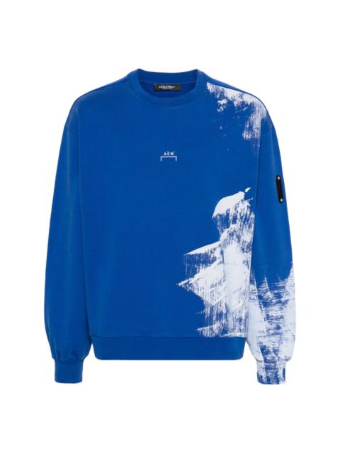 A-COLD-WALL* Brushstroke cotton sweatshirt