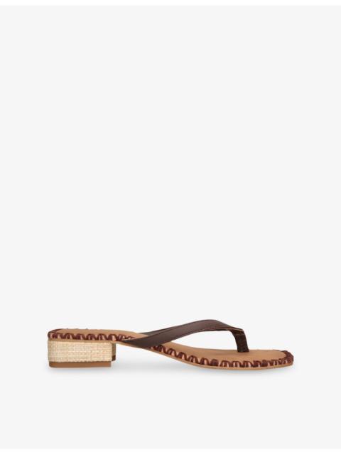 dolce vita Barty Leather Sandals