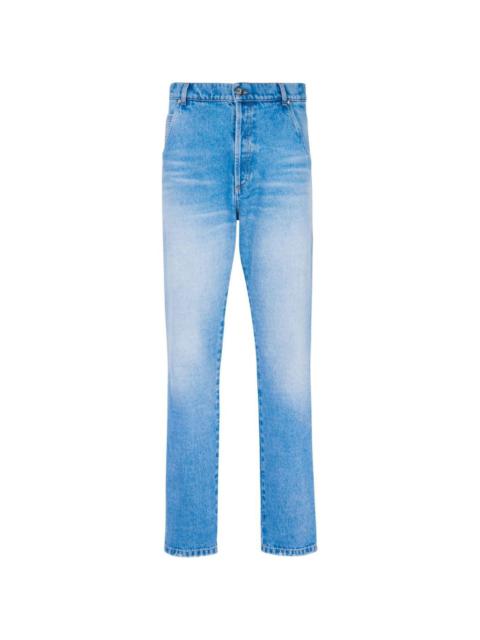 low-rise slim-fit jeans