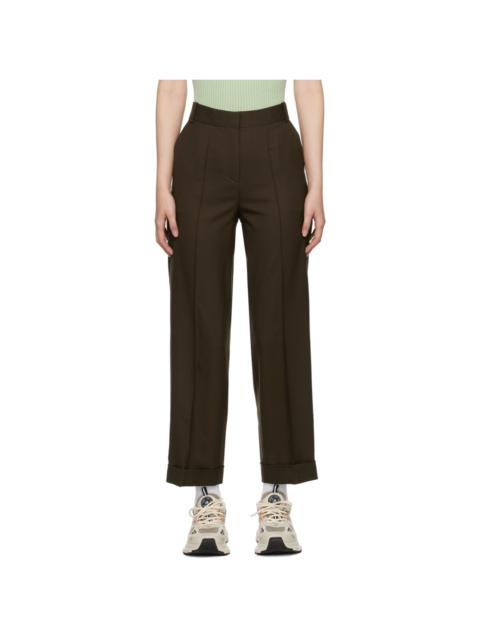 【関税込み】AERON オフホワイト Aurella トラウザーズ AERON Off-White Aurella Trousers | REVERSIBLE