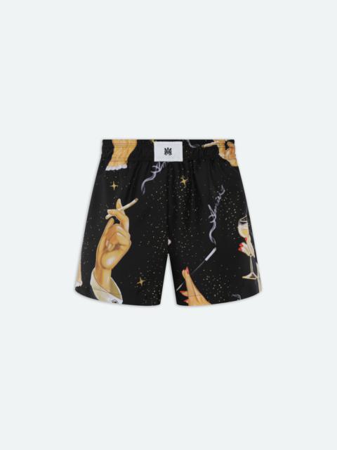 AMIRI CHAMPAGNE BOXER SHORT