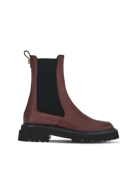 FERRAGAMO Double Gancini chelsea boots