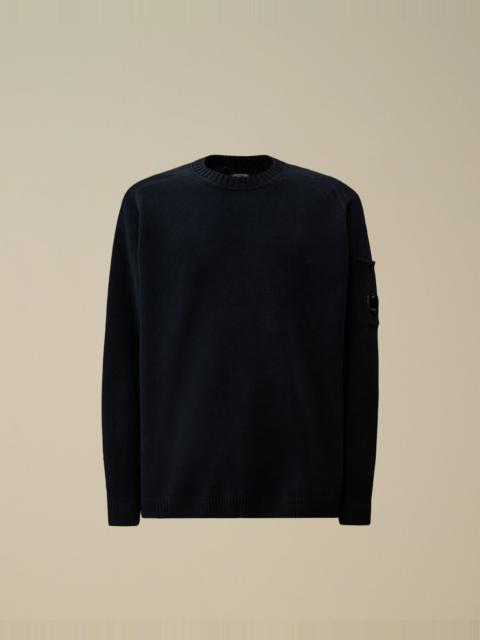 C.P. Company Cotton Chenille Crewneck Lens Sweater