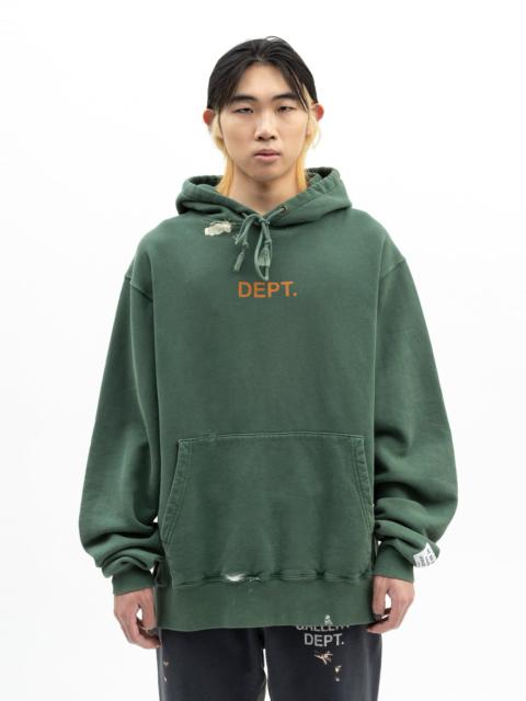 Gallery Dept Green Orange Paint Splatter Hoodie