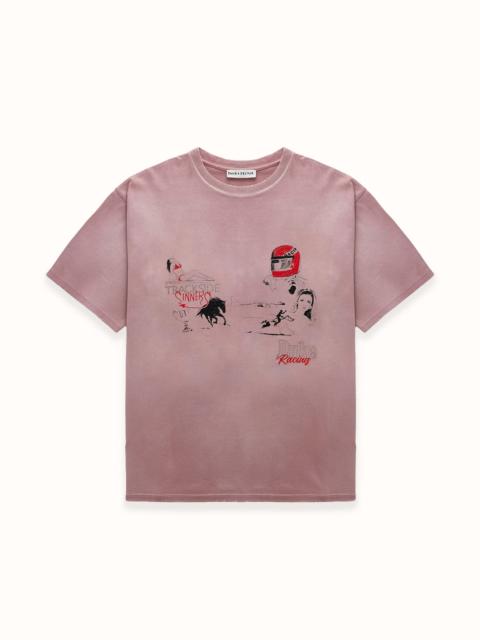 DUKE + DEXTER DR4 Sketch Dusty Rose T-Shirt