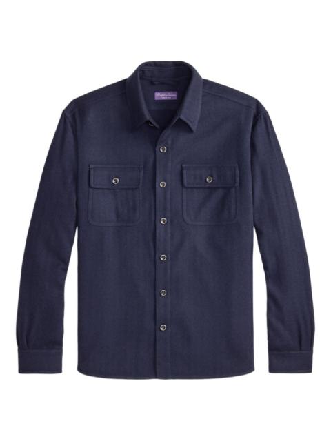 Ralph Lauren herringbone buttoned shirt