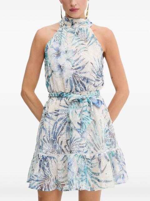GUESS USA floral-print mini dress