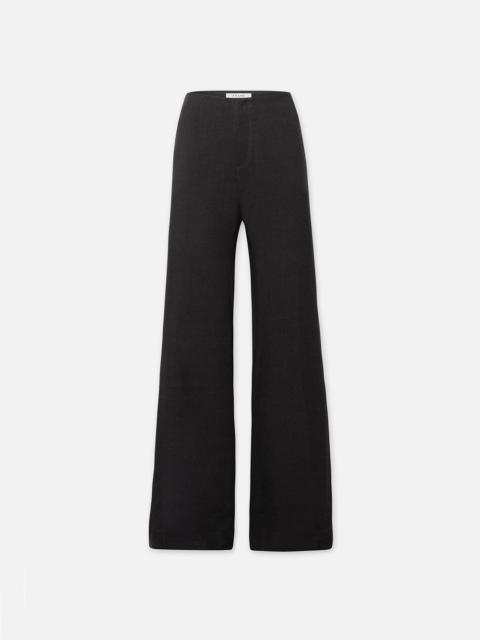 High Rise Wide Leg Trouser in Black