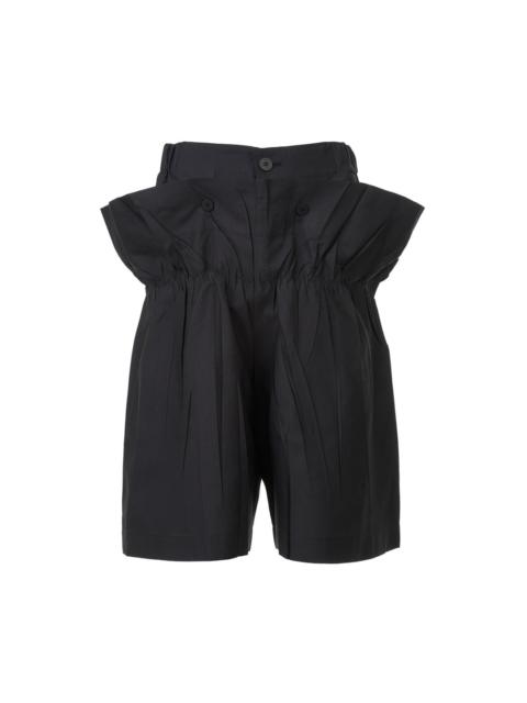 Crimped And Pressed Shorts