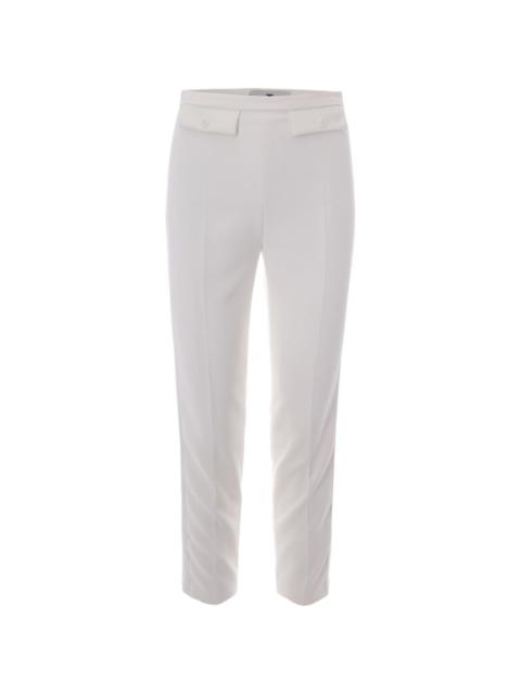 ELISABETTA FRANCHI button-flap tailored trousers