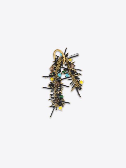 Dries Van Noten EMBROIDERED BAG CHARM
