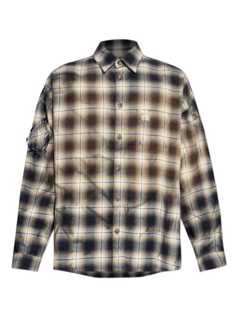 MISBHV plaid ripped shirt