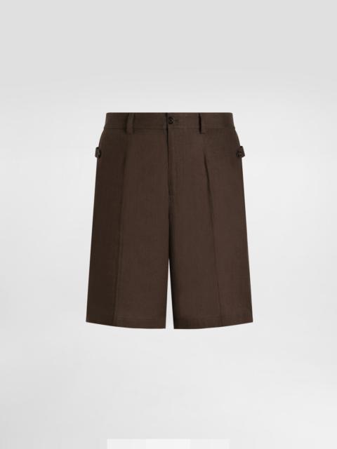 Dolce & Gabbana Linen jogging trousers