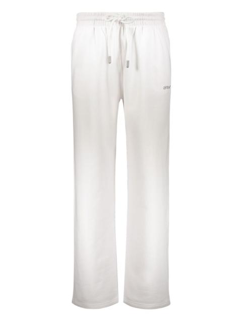 Off-White logo-print trousers
