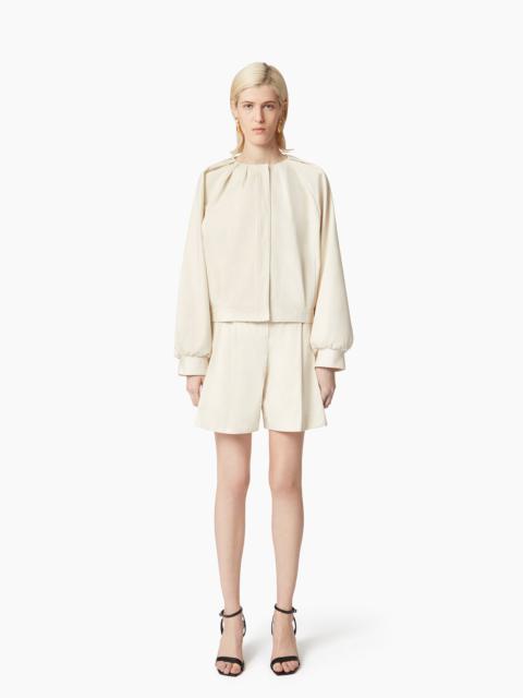 NINA RICCI SHORT COTTON BOMBER