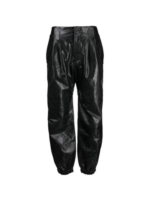 Cyrus leather trousers