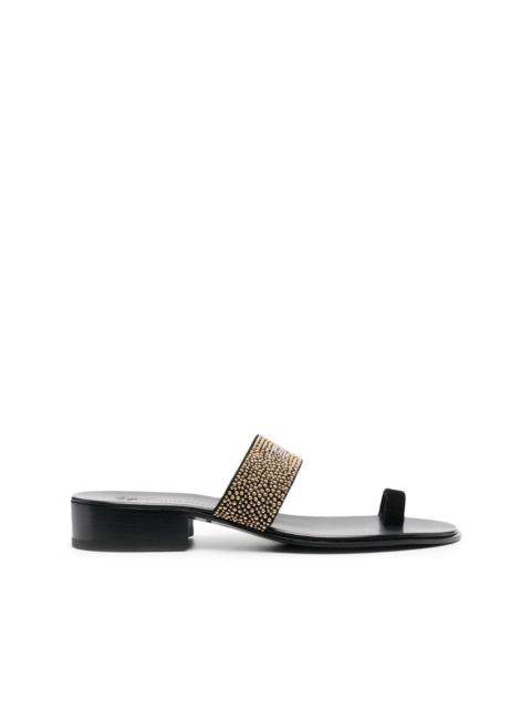 Giuseppe Zanotti single toe-strap detail sandals