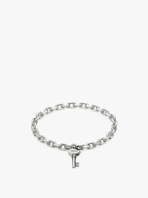 Trademark sterling-silver charm bracelet