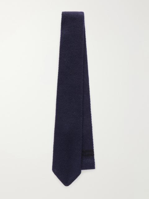 ZEGNA 6.5cm Knitted Cashmere Tie