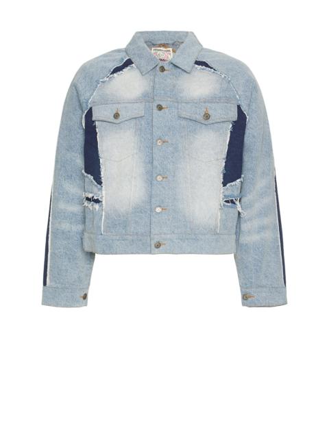 KidSuper x Ronaldinho Denim Jersey Jacket | REVERSIBLE