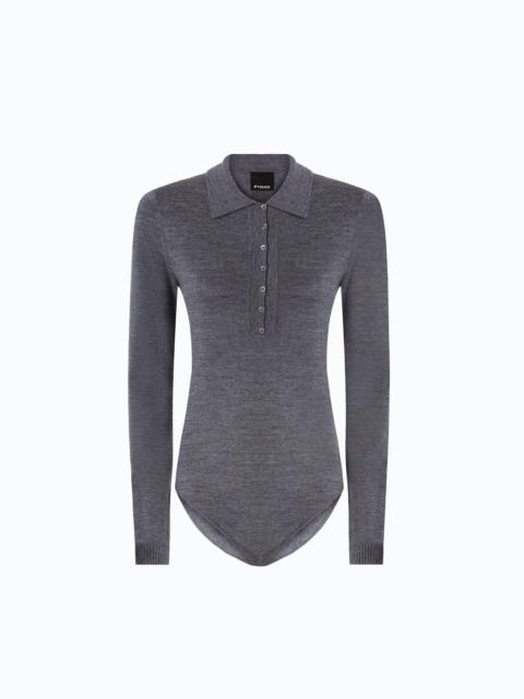 PINKO MERINO WOOL BODYSUIT