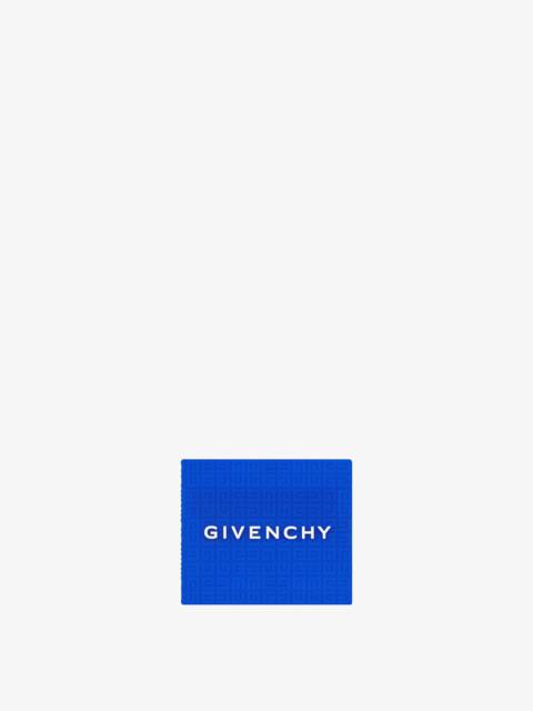 Givenchy GIVENCHY BIFOLD WALLET IN 4G RUBBER