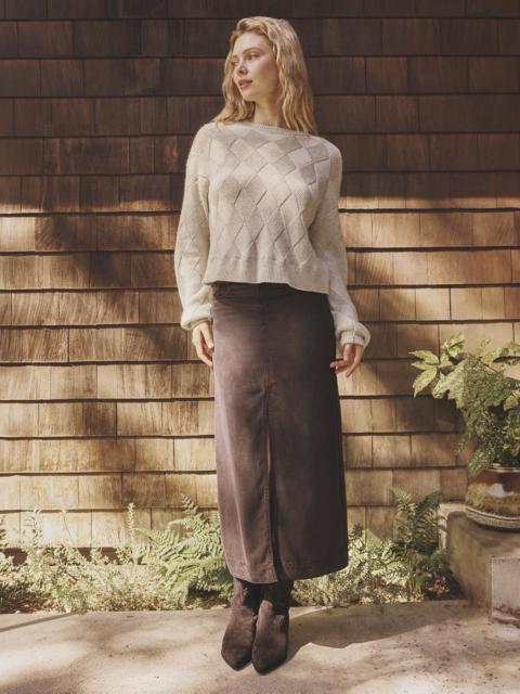 Splendid Ryder Suede Skirt
