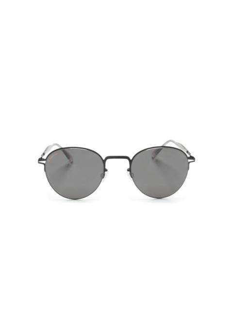 Tate oval-frame sunglasses