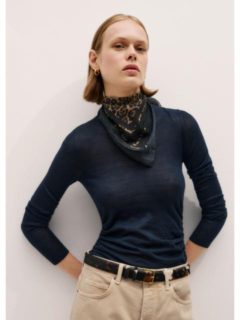 ME+EM Draped Knit Top