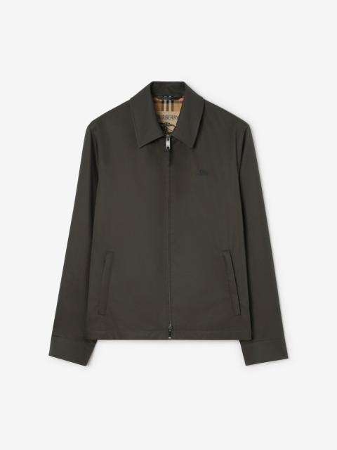 Burberry Tropical Gabardine Bloomsbury Harrington Jacket