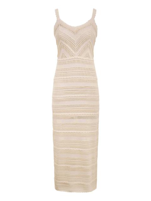 Zimmermann LUCKY LACE KNIT DRESS
