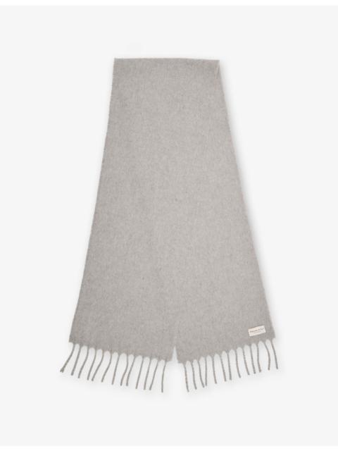 Johnstons of Elgin Mull Fringed Wool Scarf