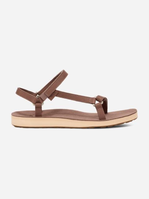 Teva Women's Original Universal Slim Leather Sandal in Acorn