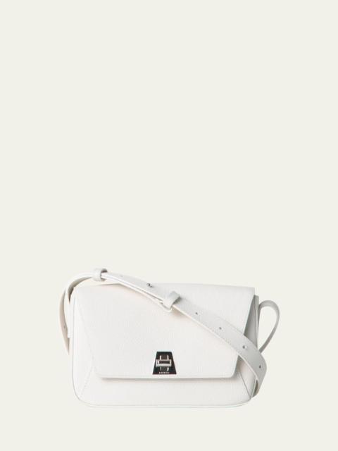 AKRIS Anouk Lite Flap Leather Crossbody Bag