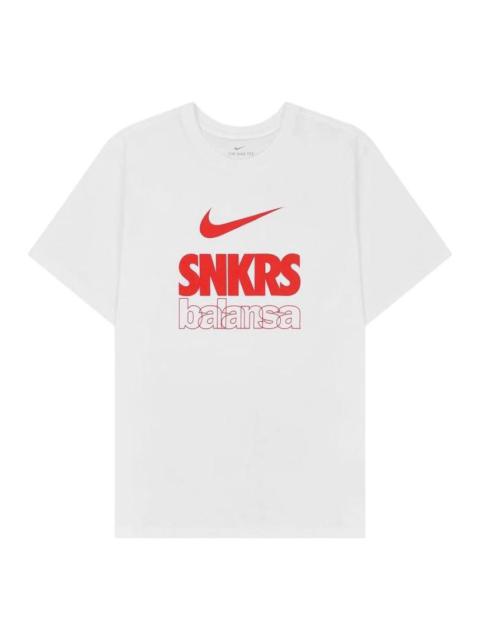 Nike x Balansa SNKRS T-Shirt 'White' CZ6367-100