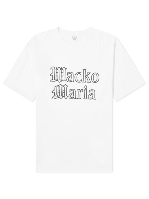 Wacko Maria Heavyweight Gothic Logo T-Shirt