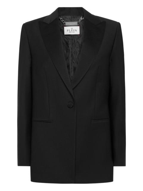 PHILIPP PLEIN strass-face blazer