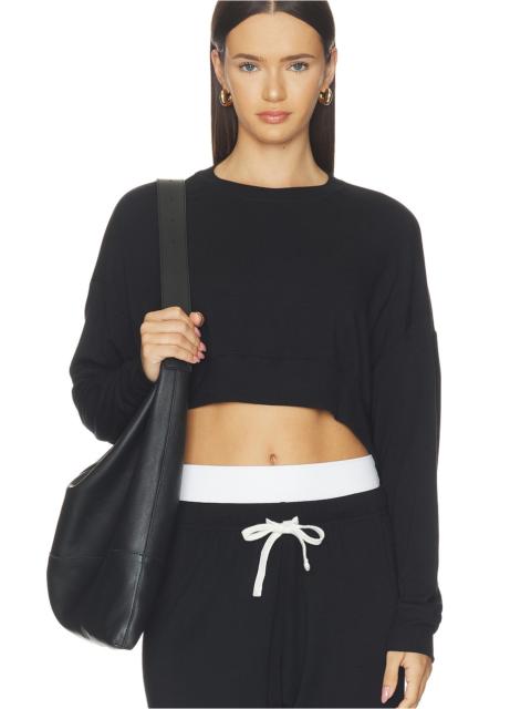 SPLITS59 Noah Crop Sweatshirt