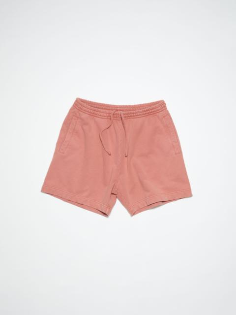 Acne Studios Cotton sweat shorts - Vintage Pink