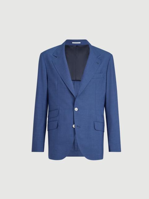 Brunello Cucinelli Virgin wool fresco deconstructed Cavallo blazer